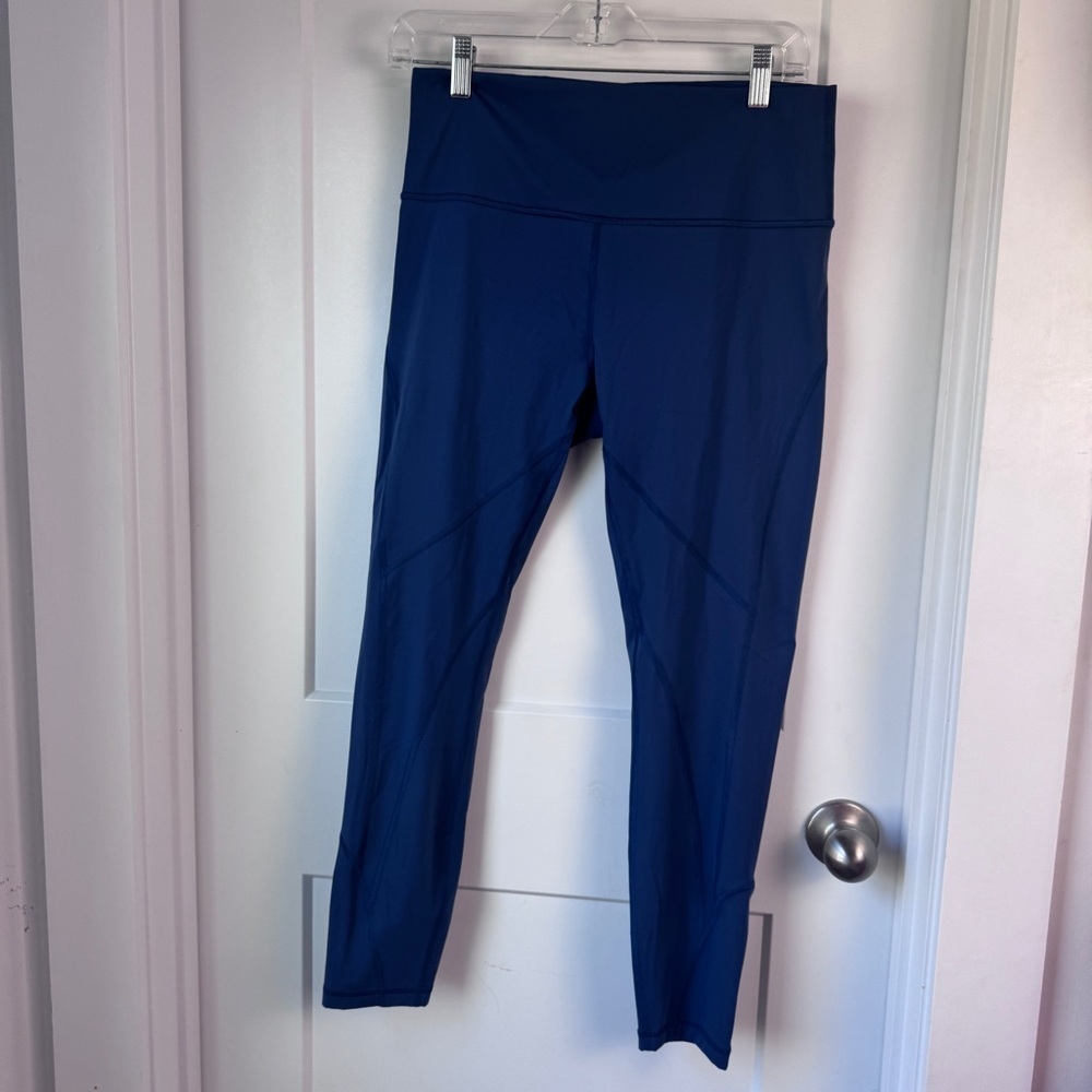 Antonio Melani Navy Blue Leggings Women’s Size Large Excellent Condition Sporty